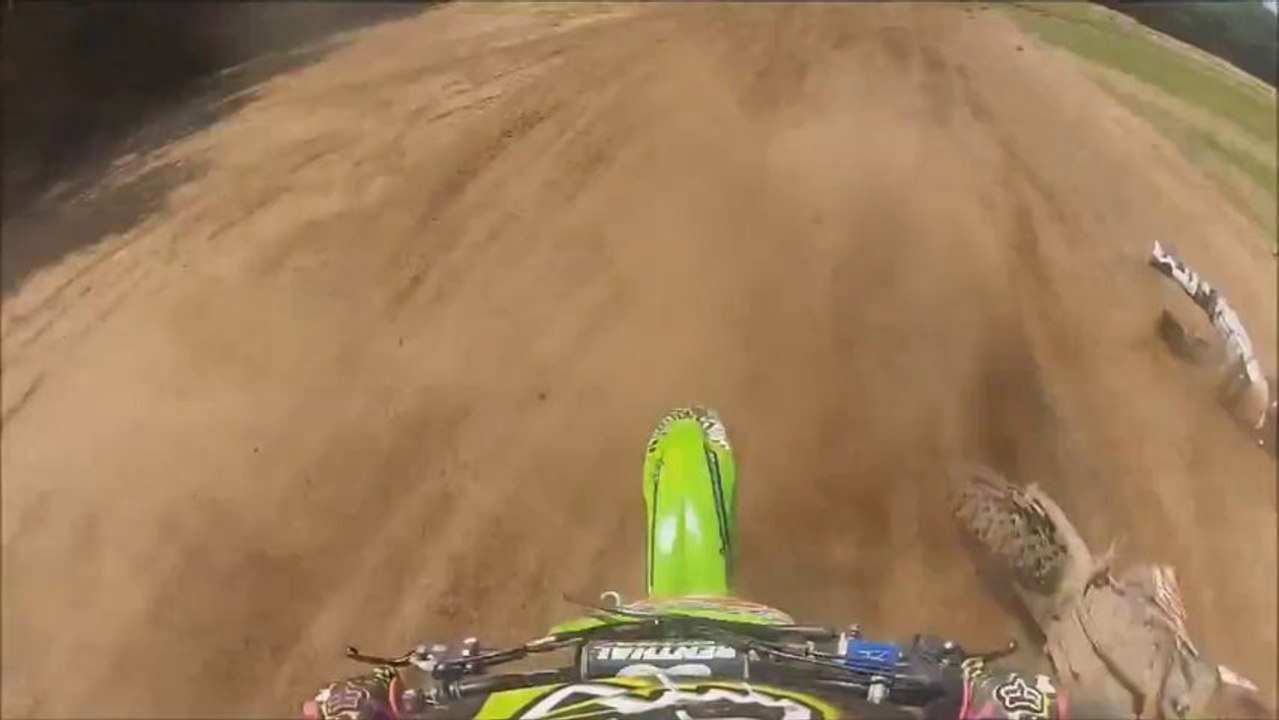 Go Pro CRASH - Bad Dirt Bike Racing Accident