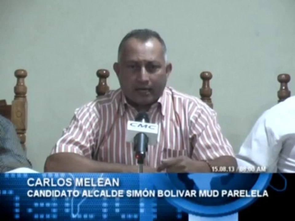 Carlos Melean presentó panel de concejales -15.08.13