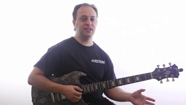 Lead Guitar Lesson - Blues-Rock Guitar Licks in the style of AC DC