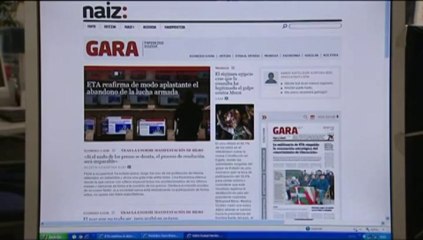 ETA reafirma el abandono de la lucha armada