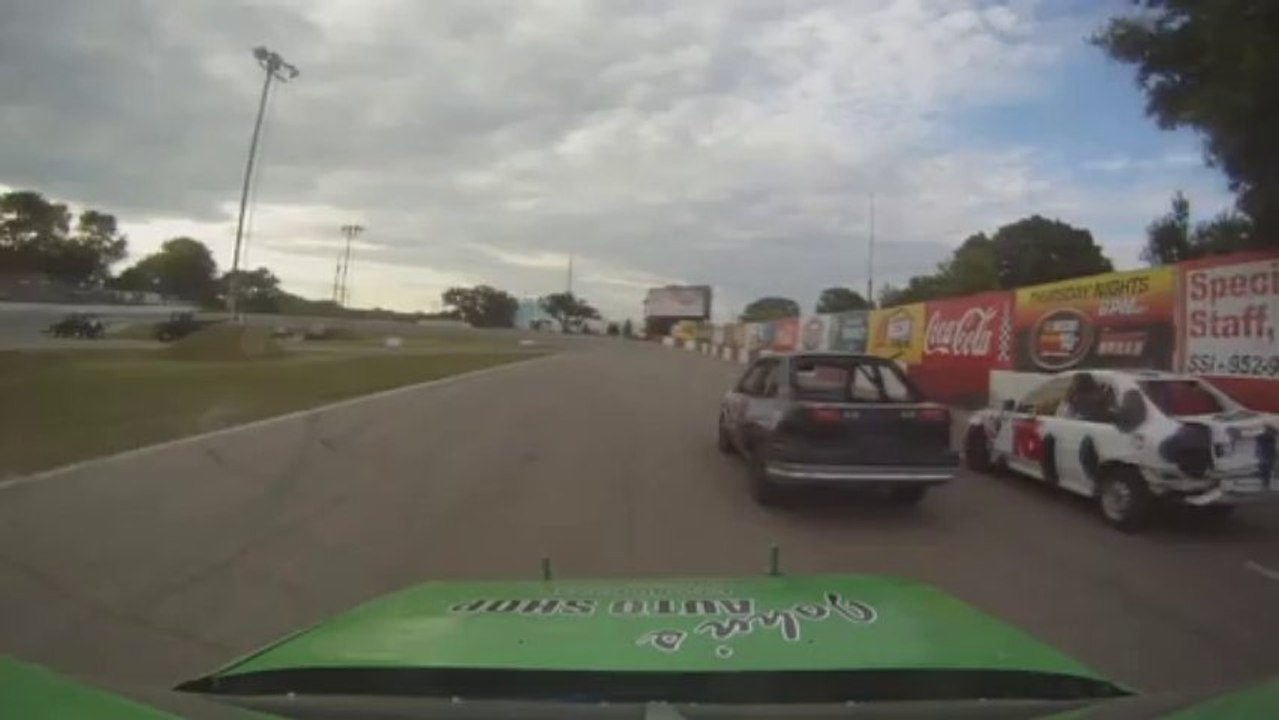 Car Racing - Mini Stock Raceway Heat