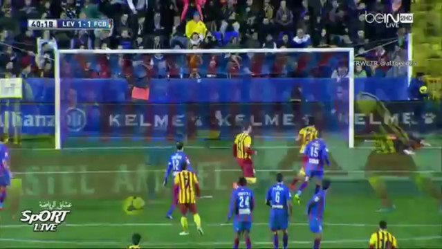 ملخص مبارة ليفانتي 1-1 برشلونة تعليق فهد العتيبي HD