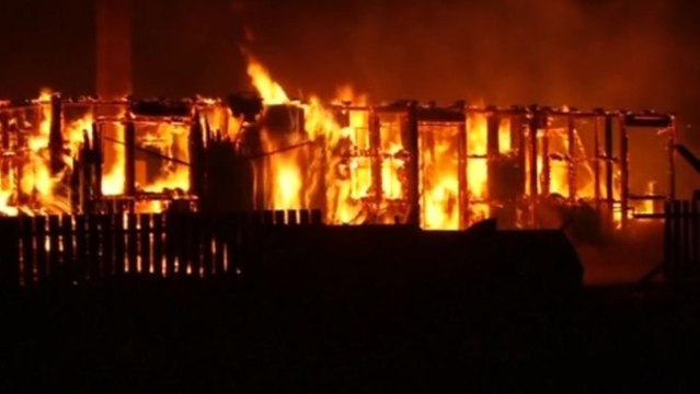 Norwegian heritage village ravaged by blaze