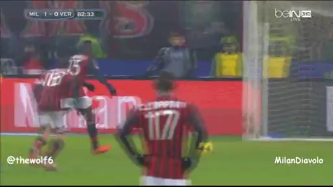 Balotelli Goal Against Verona - 19-1-2014