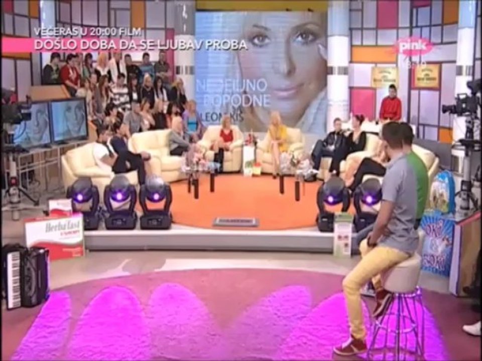 Jelena Jovanovic u emisiji"Nedeljno popodne sa Leom Kis"19.01.2014 - Tv Pink