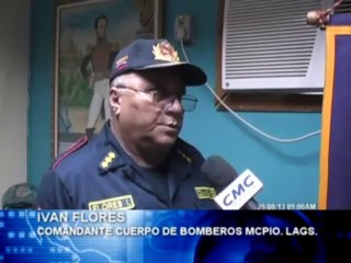 Bomberos realizaron ofrenda floral con motivo del día Internacional del Bombero– 20.08.13