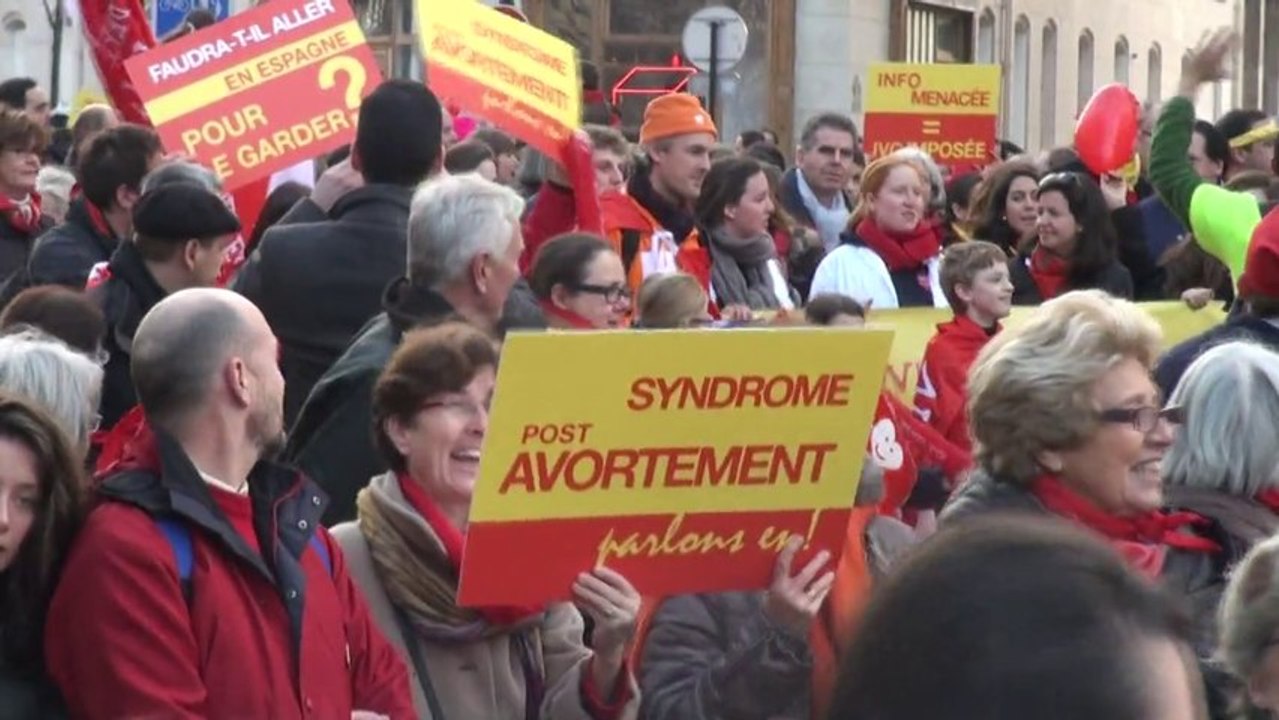 Les anti-IVG dans la rue