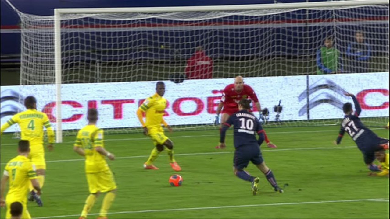 But Zlatan IBRAHIMOVIC (64ème) - Paris Saint-Germain - FC Nantes - (5-0) - 19/01/14
