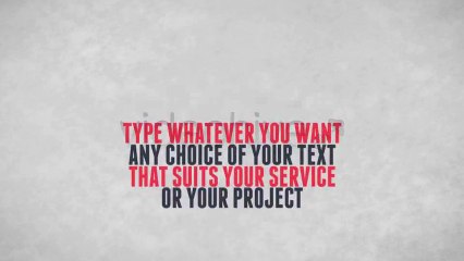 Promote Your Product with Kinetic Typography - After Effects Template