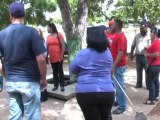 Alcaldía de Lagunillas dio inicio a la misión limpieza en las instituciones del municipio. 10.09.13