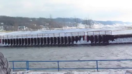 lake mich froze over