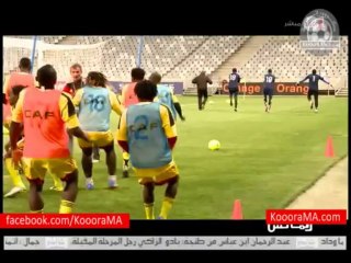 تقرير نوفل العواملة من جنوب إفريقيا حول اخر إستعدادات المنتخب +تصريحات الاعبين