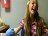 Teenage Girl Terrified Of Needles