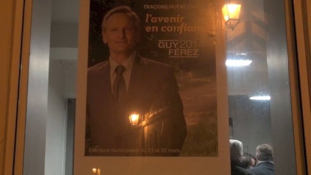 Auxerre : Guy Férez inaugure son local de campagne