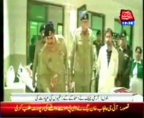 Gen Sharif meets injured personnel in Bannu attack