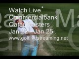 Live Online Golf Commercialbank Qatar Masters 2014