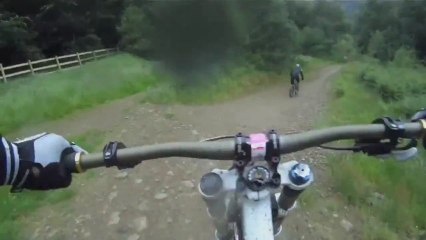 Painful Mountain Bike Accident! Go Pro HD