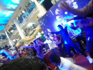 Silent X Crew Performance in Park Tower