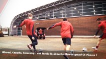 Un test spécial des joueurs d'Arsenal pour le nouveau Citroën grand C4 Picasso !