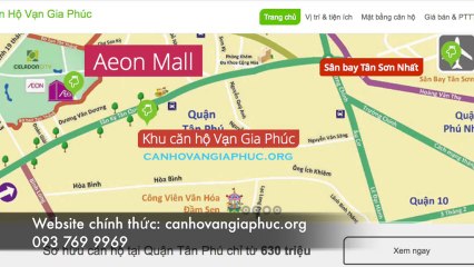 Can ho Van Gia Phuc - Nakyco Quan Tan Phu gia re