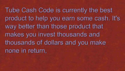 Tube Cash Code Review - Is It Real or Scam!?