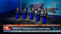 Candidatos a presidencia de Costa Rica combatirán pobreza con empleos
