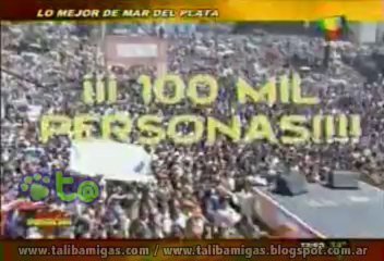 Backstage Pasión de Sábado en MDQ 11 1 14