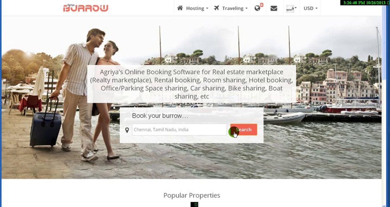 Overview of Agriya's airbnb clone script - Burrow 2.0