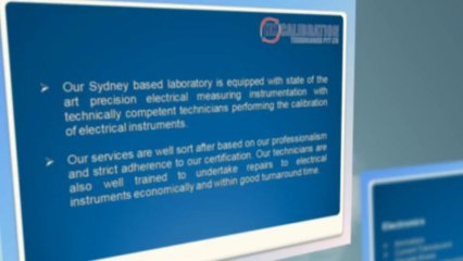 HK Calibration - Electrical Instrument Calibration