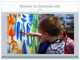 Daycares in Electronic City at Pollination Schools