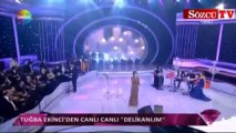 Tuğba Ekinci'nin canlı performansı olay oldu