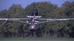 Giant Drone: Worlds first manned flight with an electric multicopter