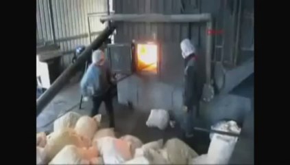 1.5 ton esrar yakılarak imha edildi