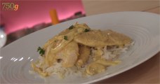 Recette de Aiguillettes de poulet au lait de coco - 750 Grammes