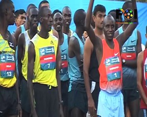 Bollywood Celebs At Mumbai Marathon 2014