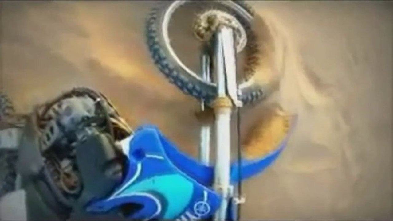 YZ250R Yamaha Motocross Crash