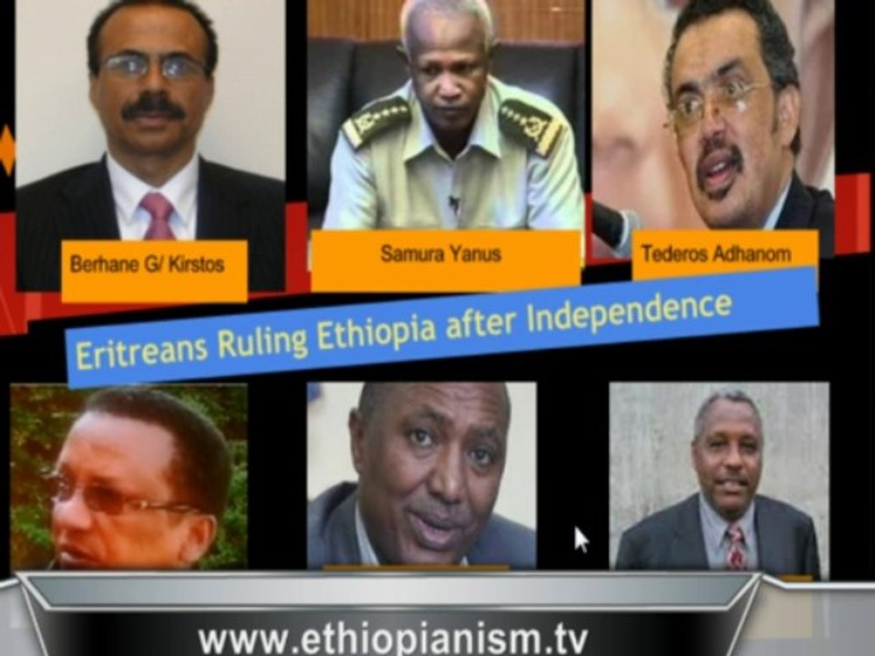 Eritreans  ruling Ethiopia after seceding in 1991