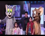 Ali Asgar walks the ramp with his kids