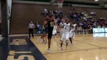 High School Basketball Crazy Shot !!