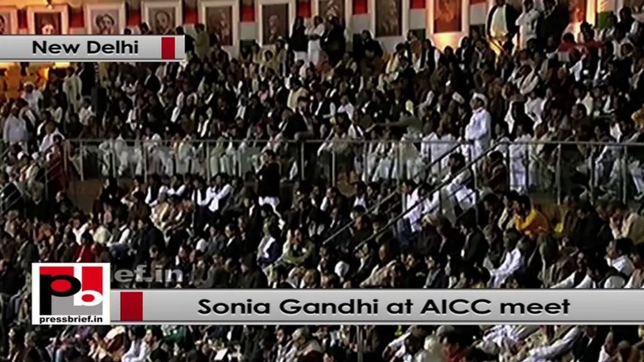 Sonia Gandhi: For Congress, secularism is not a political compulsion but a matter of deep faith