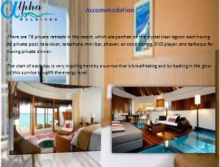 W Retreat Maldives Island Resort & Spa Alpha Maldves