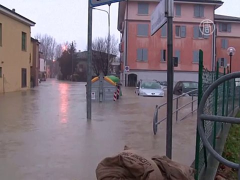 Север Италии страдает от наводнения