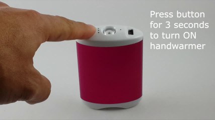Hand Warmer Function of your EnerHandz - Video