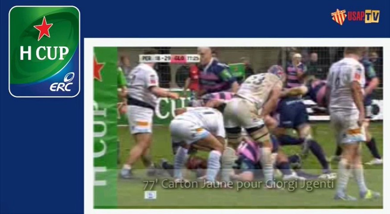 6ème journée d'HCup : USAP vs Gloucester
