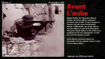 Commandos DLLE/17 Avant l'aube