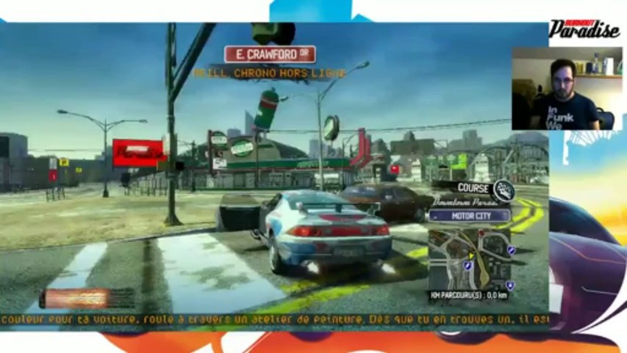 Burnout Paradise - gamiing 100% - 01- Retour à Paradise City