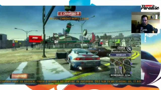 Burnout Paradise - gamiing 100% - 01- Retour à Paradise City