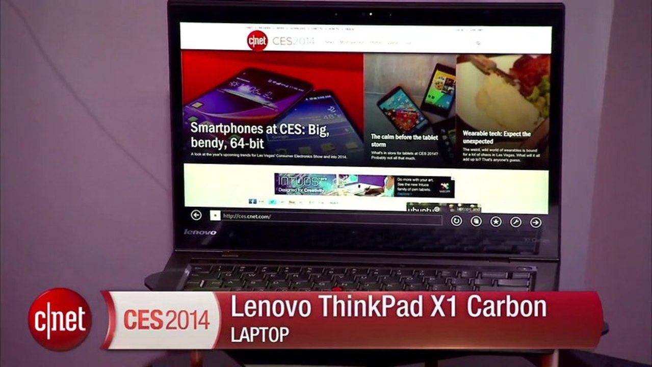 CES 2014 : Lenovo Carbon X1 (2014)