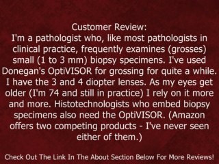 Donegan OptiVISOR Headband Magnifier Review