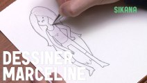 Dessiner Marceline d'adventure time